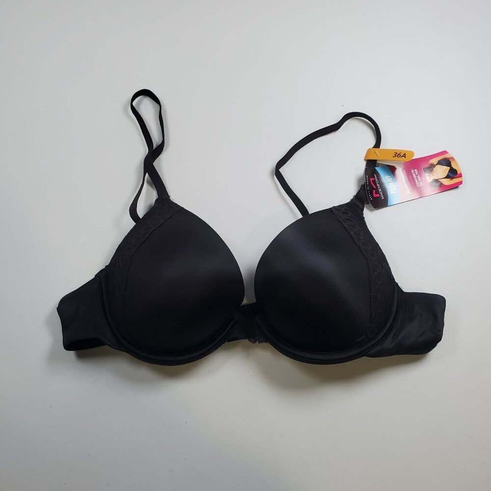 Maidenform Push Up Plush Padding Halter Convertible Bra Women Size 36A NWT